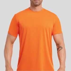 Nordic Track Men’s Orange Short SleeveTee size M